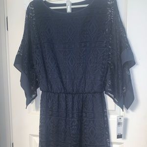 Navy Kimono dress